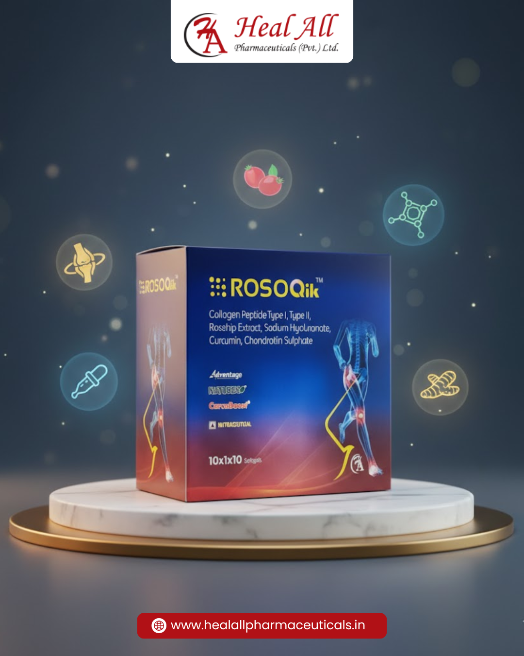 Rosoqik Tab | Heal All Pharma