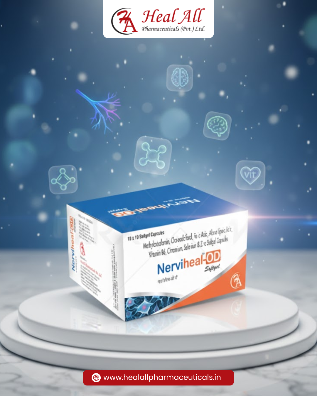 Nerviheal OD | Heal All Pharma
