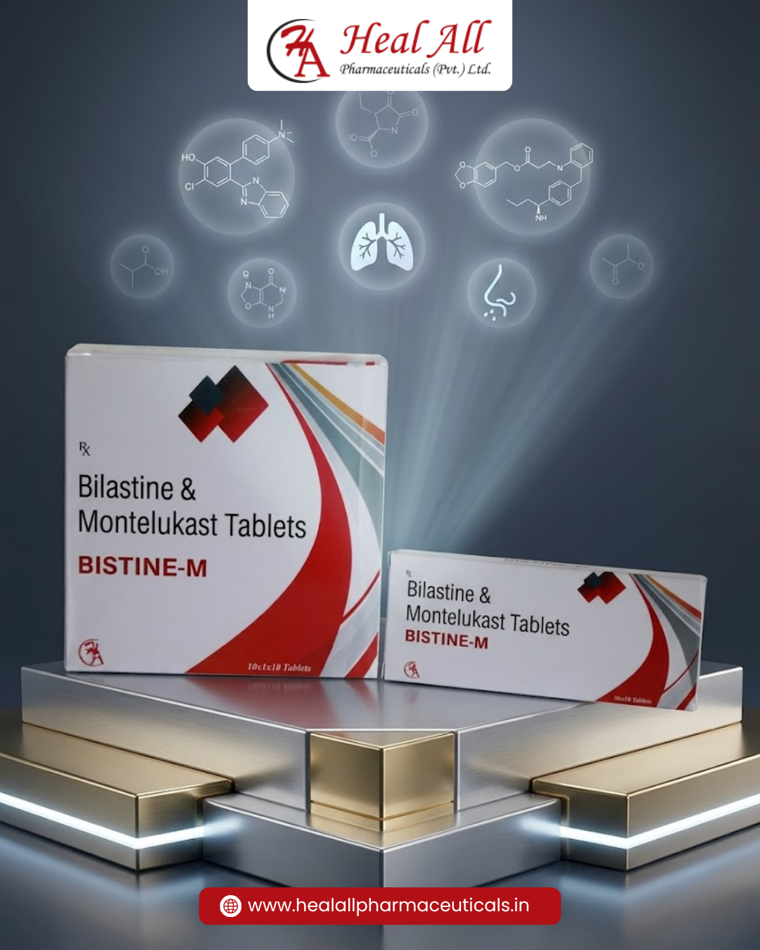 BISTINE-M Tablets | Heal All Pharma