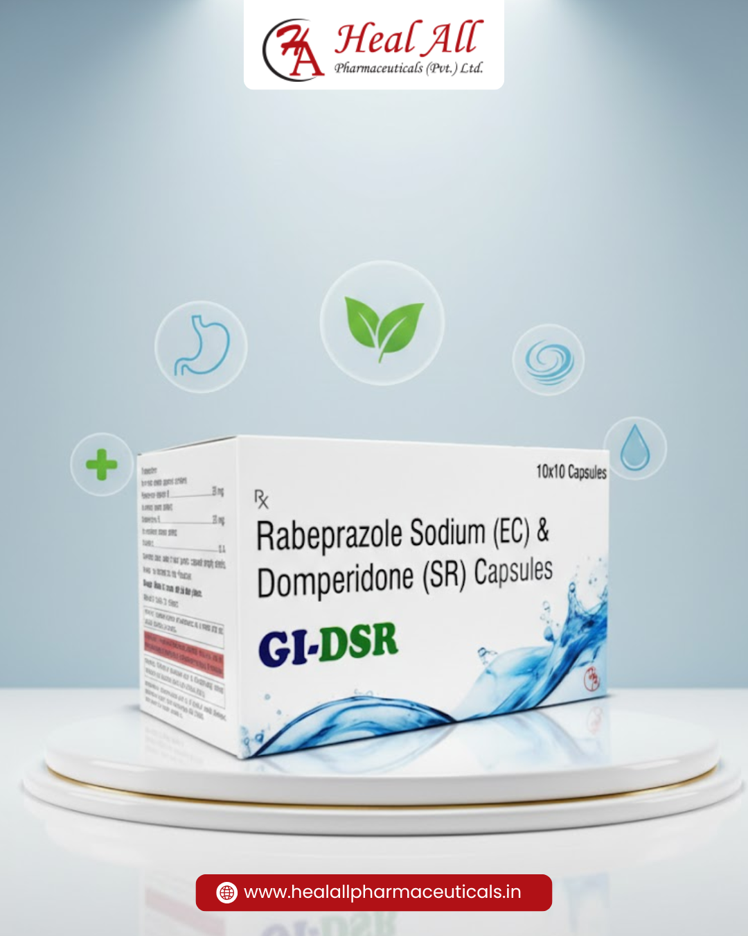 GI-DSR Capsules | Heal All Pharma