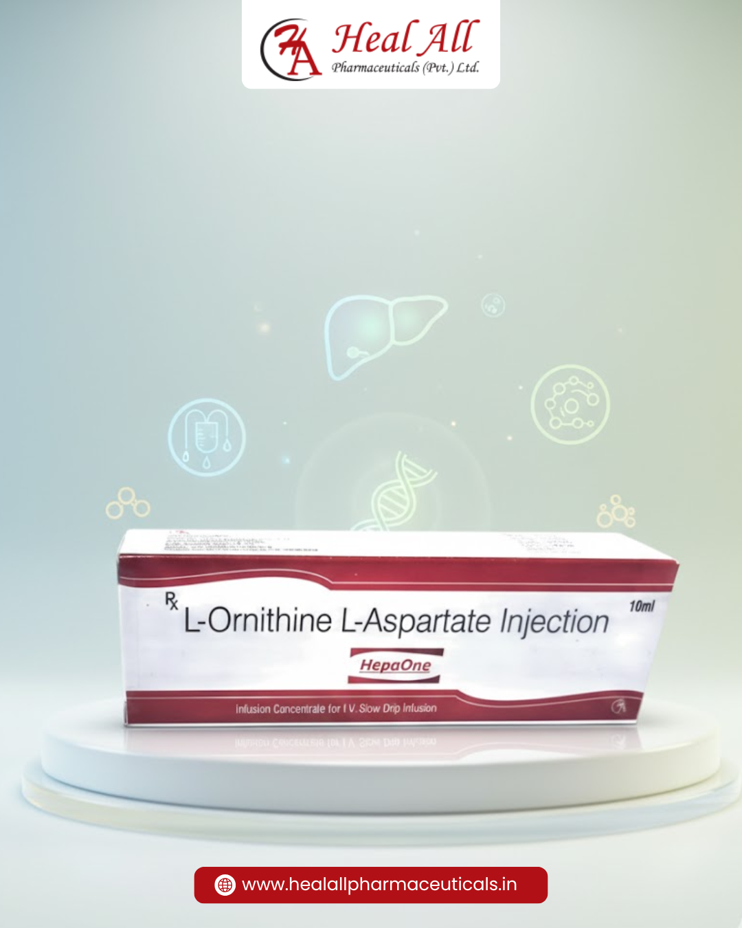 HEPAONE Injection | Heal All Pharma
