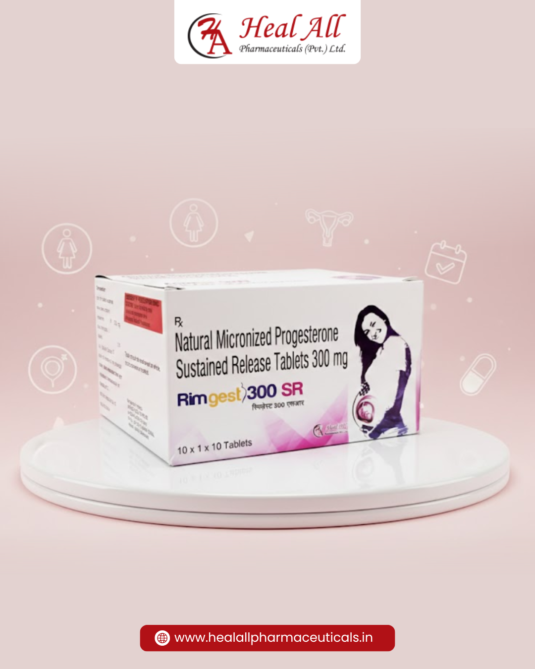 Rimgest 300 SR Tablets | Heal All Pharma