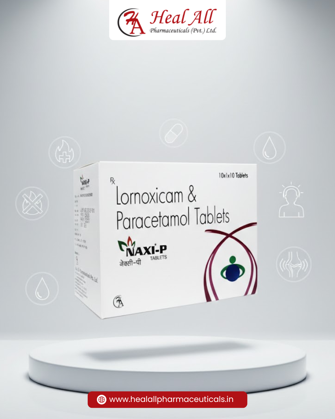 NAXI-P Tablets | Heal All Pharma