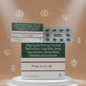 Prime Active-4G Softgel Capsules | Heal All Pharmaceuticals